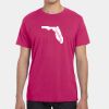 Unisex Poly-Cotton Short-Sleeve T-Shirt Thumbnail